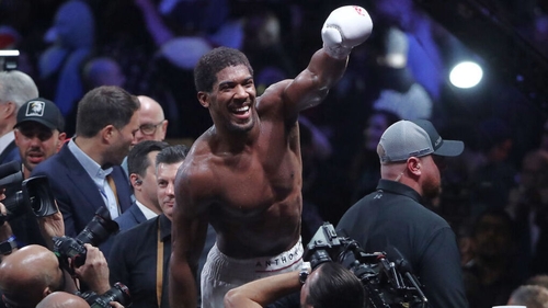 Joshua might be fighting in north London