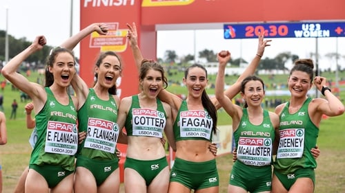 Ireland took silver in the Under-23 category