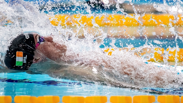Shane Ryan lowered his 50m Butterfly record time