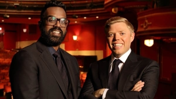 Romesh Ranganathan and Rob Beckett host The Royal Variety Performance