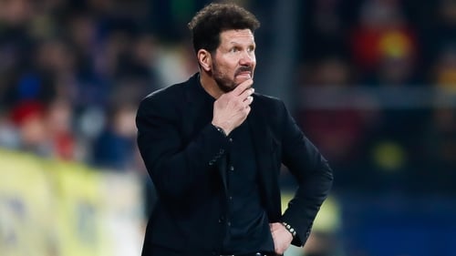 The Atletico coach and four of his players have tested positive