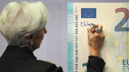 European Central Bank chief Christine Lagarde