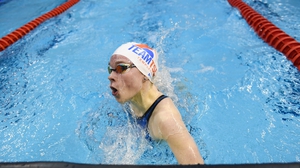 Ellen Walshe took a full second off her 50m butterfly record