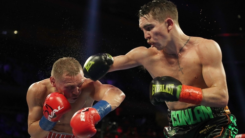 Michael Conlan defeated Vladimir Nikitin by a unanimous points decision.