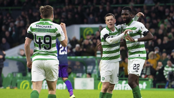 Celtic beat Rangers 1-0 in the League Cup final