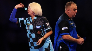 No woman has won a match at the flagship tournament at Alexandra Palace, but the Japanese - who is the BDO women's world champion - had darts to beat Richardson in the first round