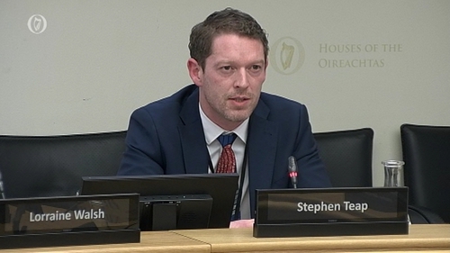 Stephen Teap was speaking at the Oireachtas Health Committee