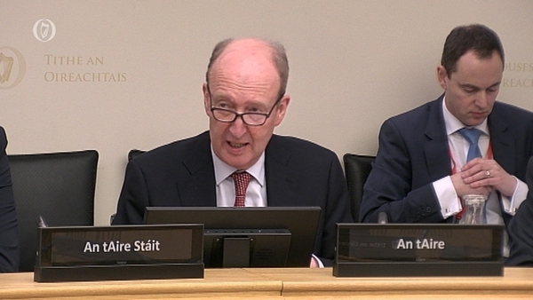 Minister for Sport Shane Ross was speaking at the Oireachtas Sports Committee