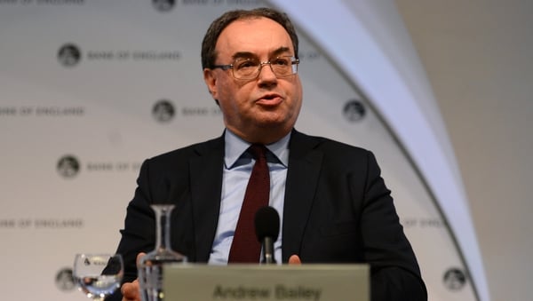 Bank of England Governor Andrew Bailey