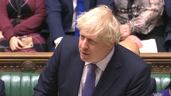 Boris Johnson had urged MPs to avoid any further delay over Brexit
