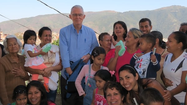 Fr John Jennings is working in one of the most marginalised neighbourhoods, or barrios, in Caracas