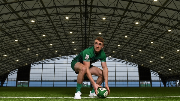 Ireland Sevens player Terry Kennedy at the IRFU High Performance Centre.