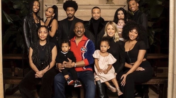 Eddie Murphy and his children (courtesy of Instagram -unknowcrissy)