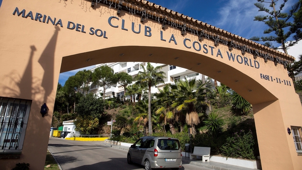 The tragedy took place on Christmas Eve at La Costa World holiday complex in the south of Spain