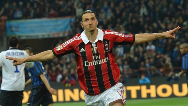 Ibrahimovich spent two season with Milan earlier this decade