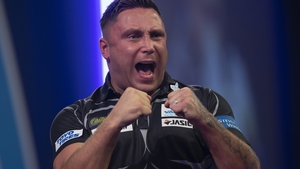 Gerwyn Price is through to the quarter-final