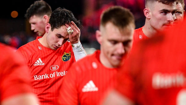 Joey Carbery made his first appearance of the season for Munster