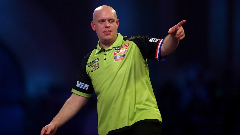 Van Gerwen seals semi-final spot at Ally Pally