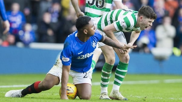 Christie (R) and Morelos had a running battle during the game