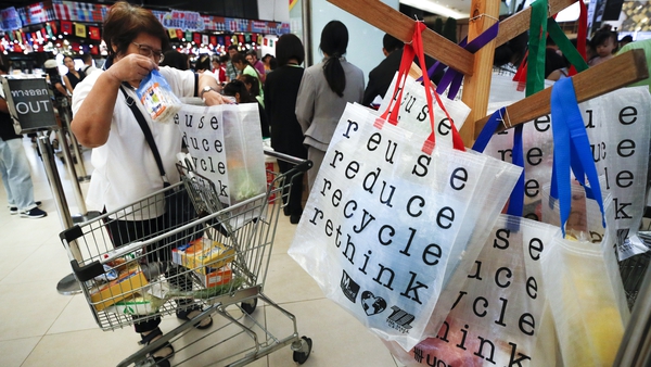 Thailand is aiming to have a complete ban on single-use plastic bags at major stores by next year