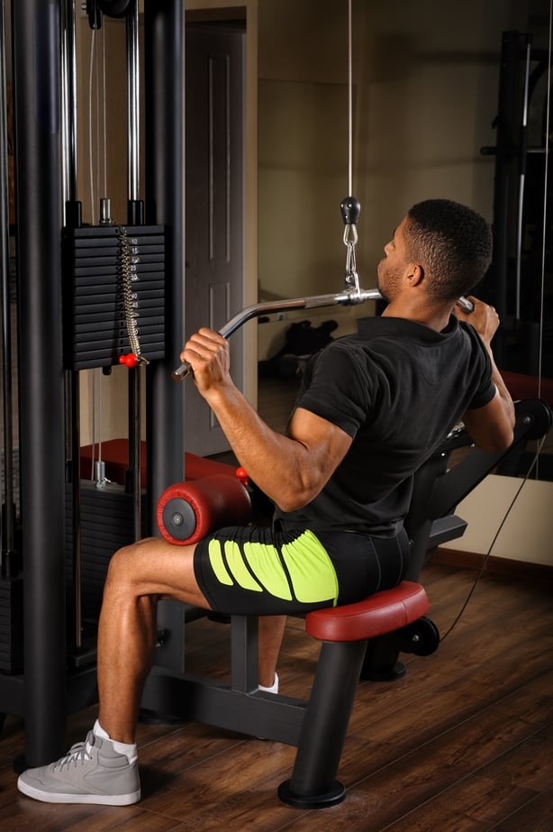 This machine challenges your mid and upper-back muscles (iStock/PA)