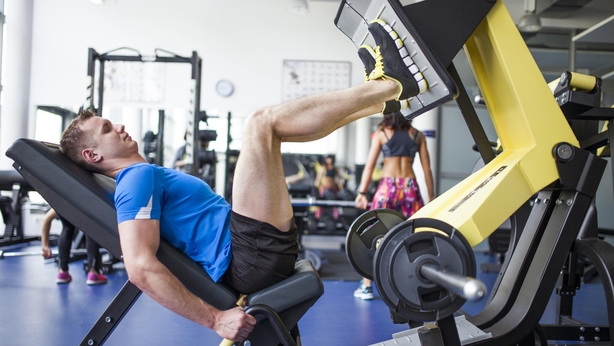 The leg press is a great warm-up tool on leg days (iStock/PA)
