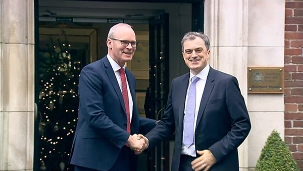 Simon Coveney and Julian Smith are meeting the five main political parties at Stormont
