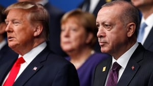 President Trump warned Mr Erdogan "that foreign interference is complicating the situation in Libya"