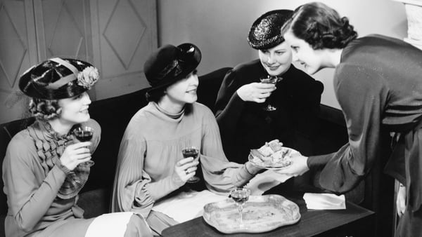 'The custom was that women made social calls to the homes of their friends and neighbours and enjoyed tea and the last of the Christmas cake (Photo: George Marks/Getty Images)