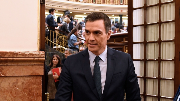 Pedro Sanchez will face parliament again on Tuesday