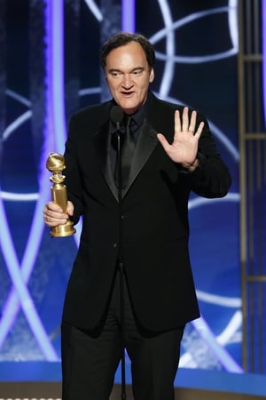 Quentin Tarantino won the award Best Screenplay for Once Upon A Time... In Hollywood. He was handed the prize by one of the movie's stars, Margot Robbie, and thanked his wife Daniella Pick, who is pregnant with their first child.