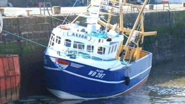 The Alize sank on the night of 4 January 2020