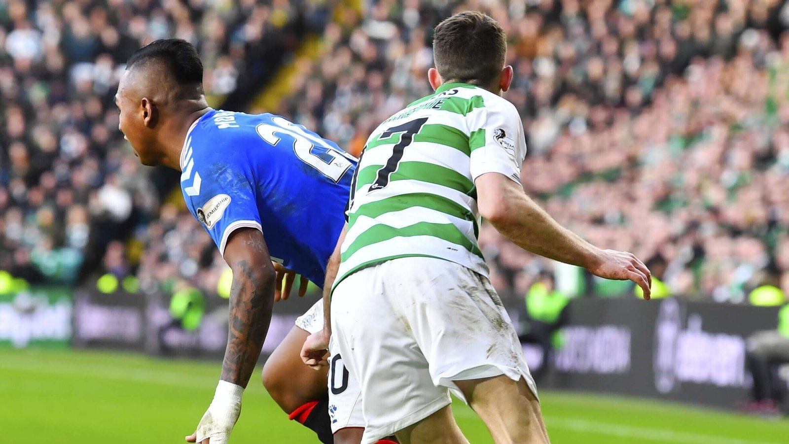 Ryan Christie gets two-game ban for Morelos grab