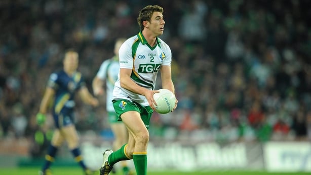 Colm Begley in action during 2010's International Rules Series 2nd Test against Australia