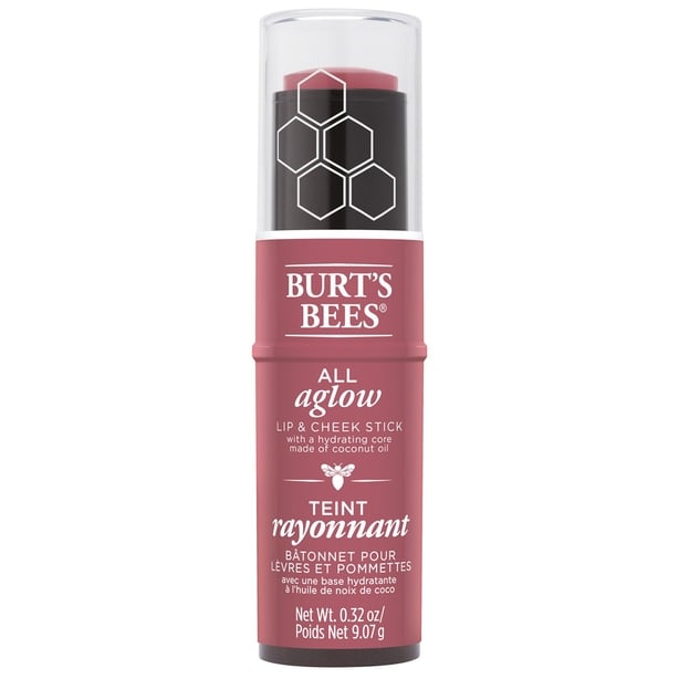 Burt's Bees All Aglow Lip & Cheek Stick Peony Pool