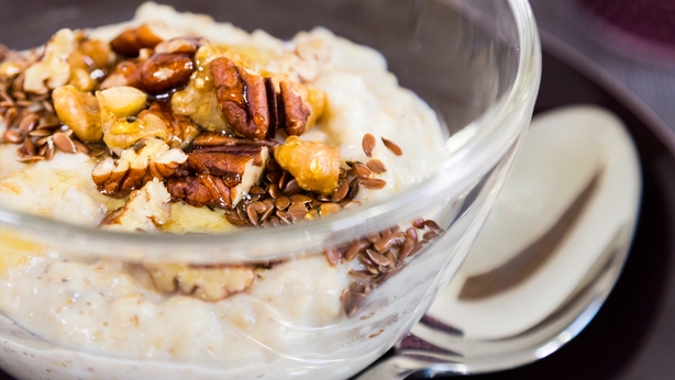 OT's honey nut porridge