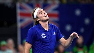 Stefanos Tsitsipas injured his father with his racket during ATP Cup loss