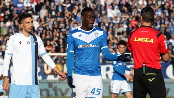 Mario Balotelli was racially abused by Lazio fans