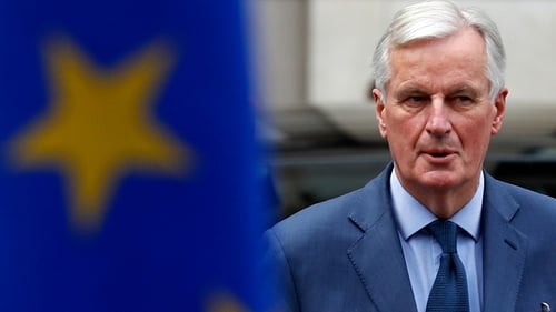 Michel Barnier was accused by the DUP of being the 'puppet' of the Irish government