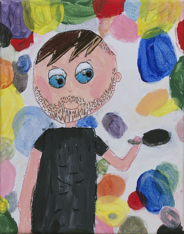 Zurich Young Portrait Entry - Flying Pancakes by Alice Ertmane - aged 7