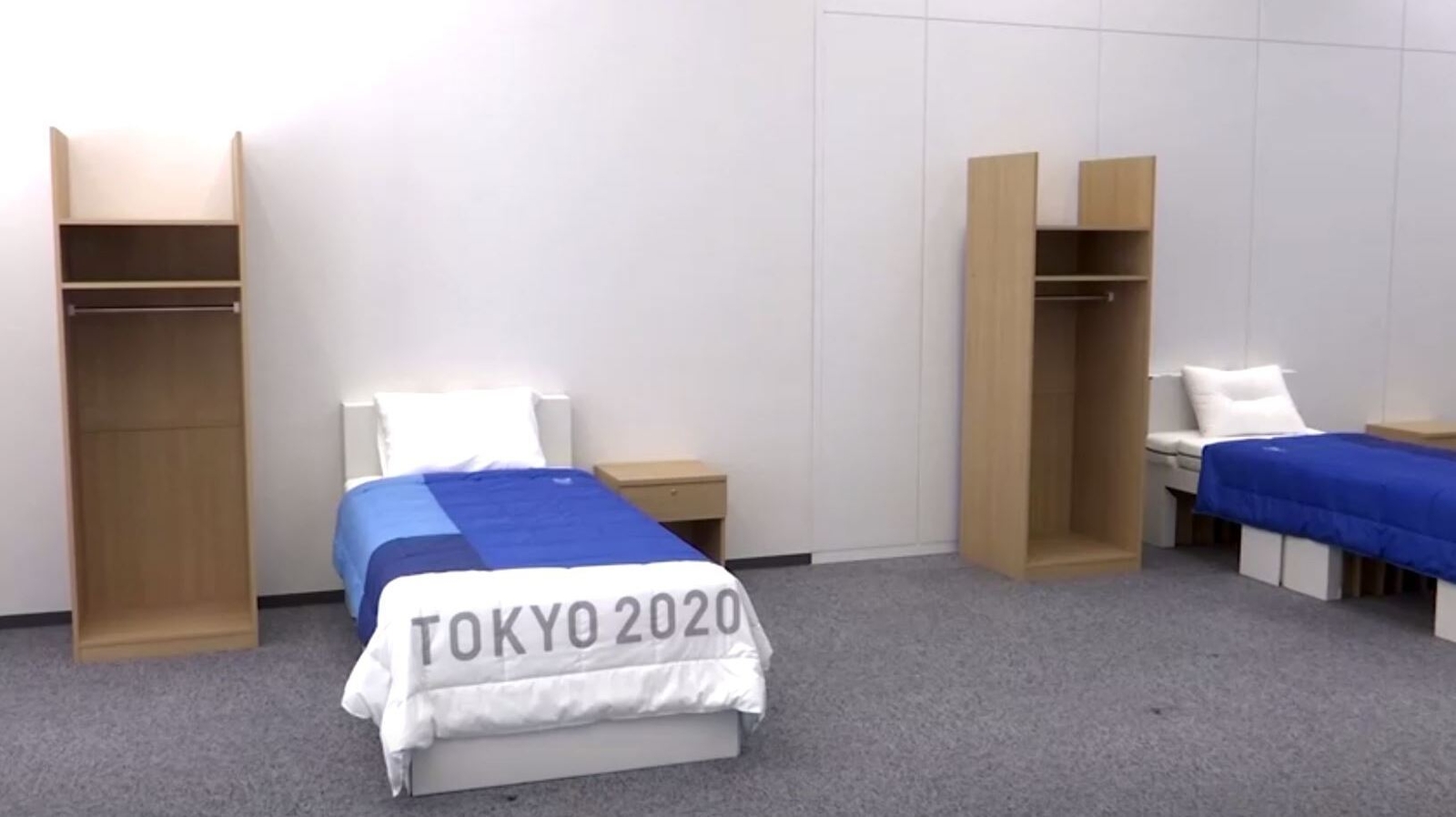 Athletes to sleep in recyclable beds at Tokyo Olympics