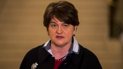 Arlene Foster said the Stormont Executive had 10 minutes notice that an announcement was to be made
