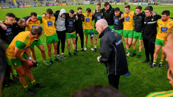 Declan Bonner is sticking with Donegal