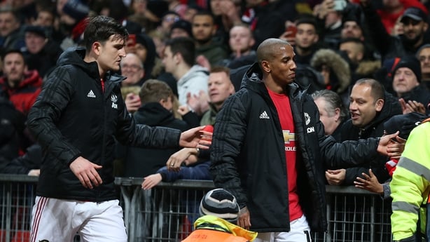 Harry Maguire and Ashley Young