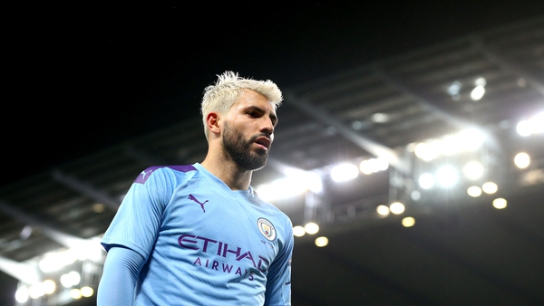 Up next for Manchester City and Aguero are Aston Villa