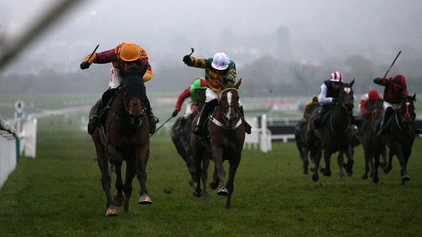 Israel Champ (yellow cap) has won his last two starts in testing conditions