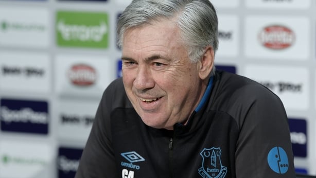 Carlo Ancelotti at Friday's press conference