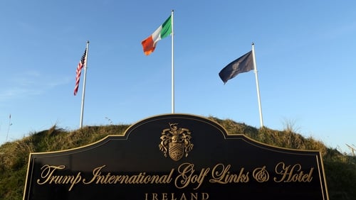 Donald Trump bought the golf course in Co Clare in February 2014 for an estimated €15m