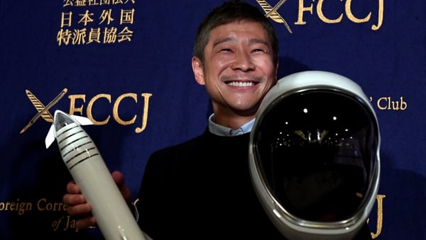Yusaku Maezawa hopes to travel around the Moon on a SpaceX rocket