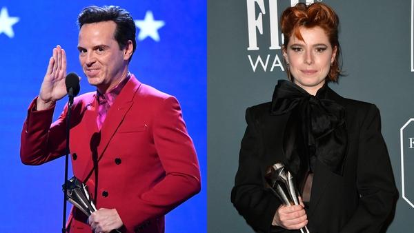 Andrew Scott and Jessie Buckley at the Critics' Choice Awards